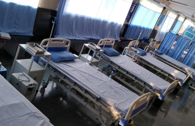 Ковидное отделение на 10 коек в больнице «САДХ»